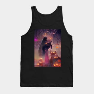 HALLOWEEN IN THE FOREST Tank Top